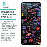 Accept The Mystery Glass Case for Samsung Galaxy M55 5G