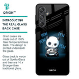 Pew Pew Glass Case for Samsung Galaxy M55 5G