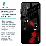 Shadow Character Glass Case for Samsung Galaxy M55 5G