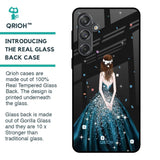 Queen Of Fashion Glass Case for Samsung Galaxy M55 5G