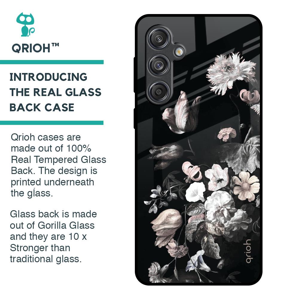 Artistic Mural Glass Case for Samsung Galaxy M55 5G
