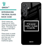 Dope In Life Glass Case for Samsung Galaxy M55 5G