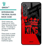 I Am A King Glass Case for Samsung Galaxy M55 5G