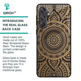 Luxury Mandala Glass Case for Samsung Galaxy M55 5G