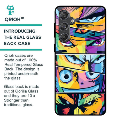 Anime Legends Glass Case for Samsung Galaxy M55 5G