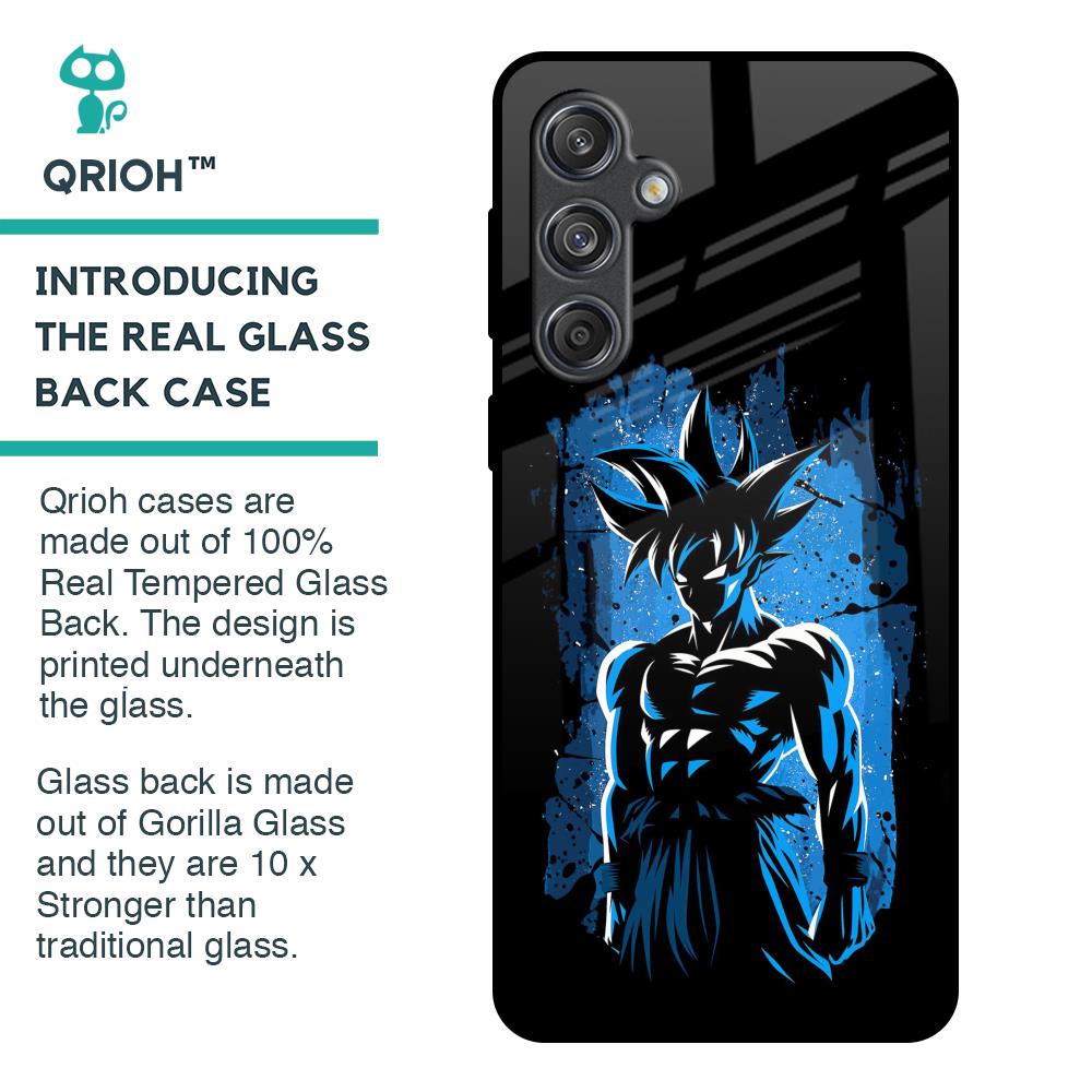 Splatter Instinct Glass Case for Samsung Galaxy M55 5G
