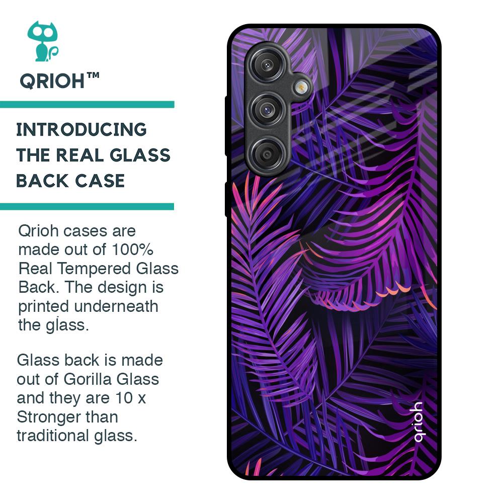 Plush Nature Glass Case for Samsung Galaxy M55 5G