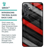 Soft Wooden Texture Glass Case for Samsung Galaxy M55 5G