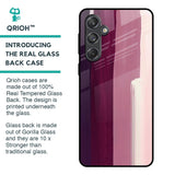 Brush Stroke Art Glass Case for Samsung Galaxy M55 5G