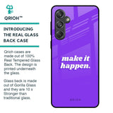 Make it Happen Glass Case for Samsung Galaxy M55 5G