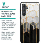 Tricolor Pattern Glass Case for Samsung Galaxy M55 5G