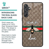 Blind For Love Glass Case for Samsung Galaxy M55 5G