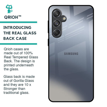 Space Grey Gradient Glass Case for Samsung Galaxy M55 5G