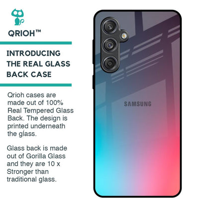 Rainbow Laser Glass Case for Samsung Galaxy M55 5G
