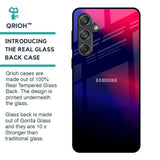 Blue Ombre Glass Case for Samsung Galaxy M55 5G