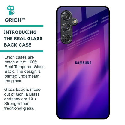 Pink Thunder Glass Case for Samsung Galaxy M55 5G