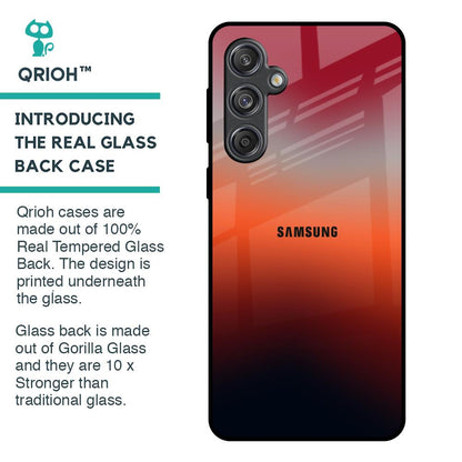 Red Coral Glass Case for Samsung Galaxy M55 5G