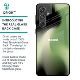 Green Tornado Glass Case for Samsung Galaxy M55 5G