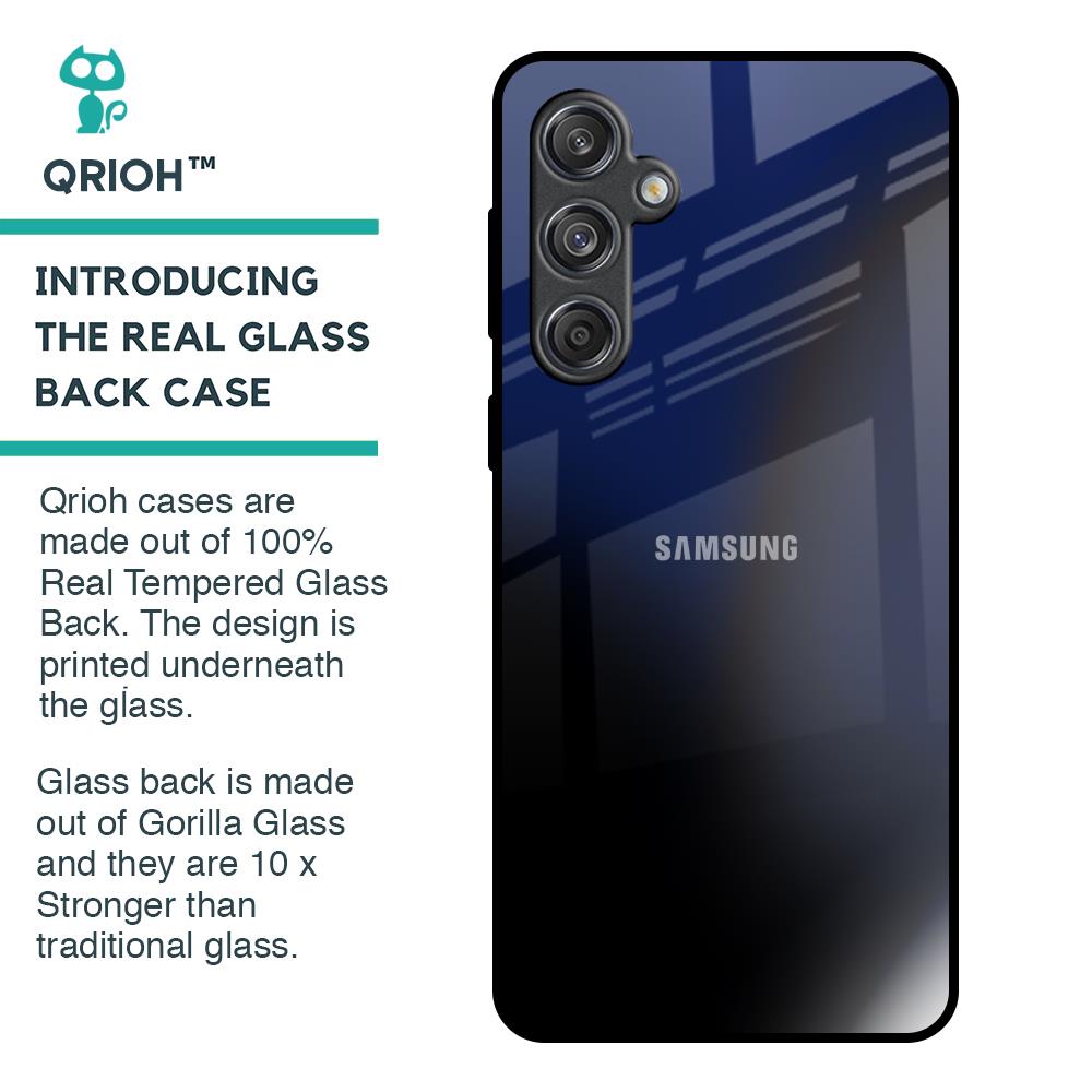 Blurry Beauty Glass Case for Samsung Galaxy M55 5G