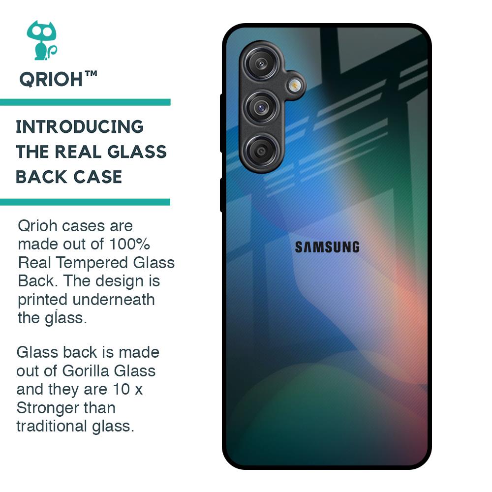 Forecasting Ocean Glass Case for Samsung Galaxy M55 5G