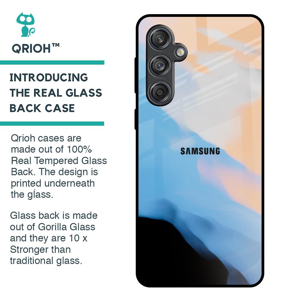 Winter Mountain Glass Case for Samsung Galaxy M55 5G