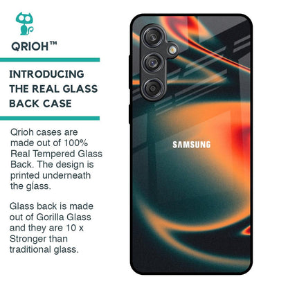 Dusty Galaxy Glass Case for Samsung Galaxy M55 5G
