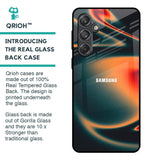 Dusty Galaxy Glass Case for Samsung Galaxy M55 5G