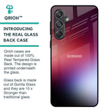 Gaussian Red Glass Case for Samsung Galaxy M55 5G