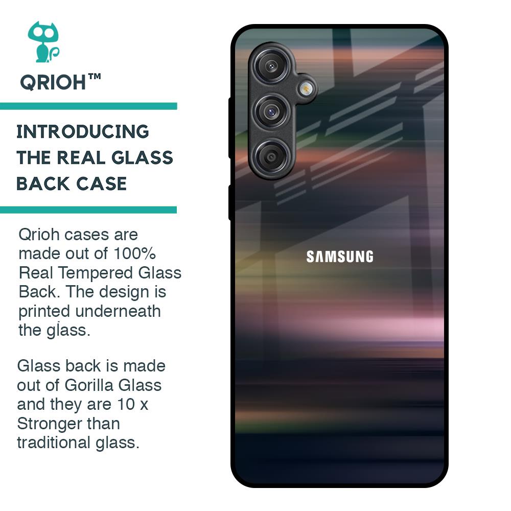 Flow Of Light Glass Case for Samsung Galaxy M55 5G