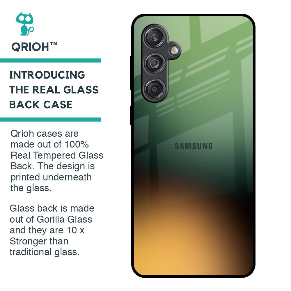 Blurry Forest Glass Case for Samsung Galaxy M55 5G