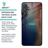 Rusty Gradient Glass Case for Samsung Galaxy M55 5G