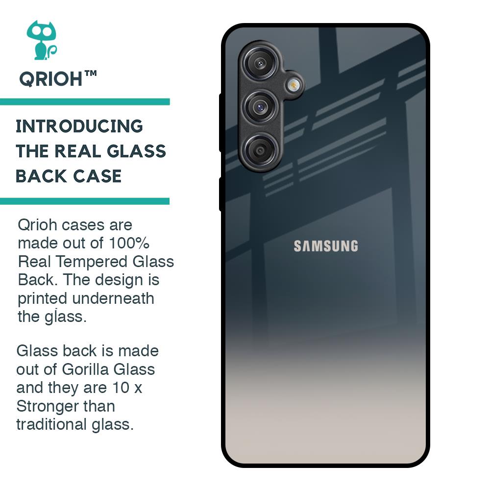Middle Of Beach Glass Case for Samsung Galaxy M55 5G