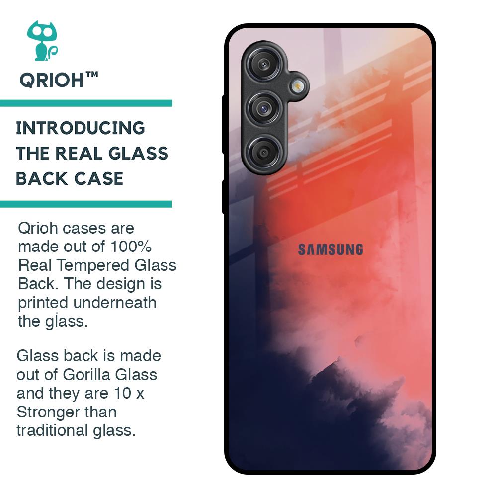 Scary Weather Glass Case for Samsung Galaxy M55 5G