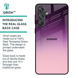 Purple Gradient Glass case for Samsung Galaxy M55 5G