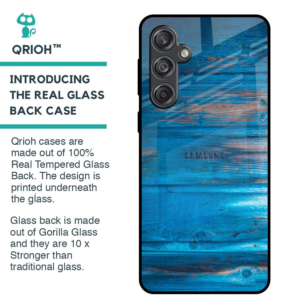 Patina Finish Glass case for Samsung Galaxy M55 5G