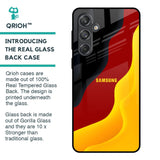 Carnelian Gold Glass Case for Samsung Galaxy M55 5G