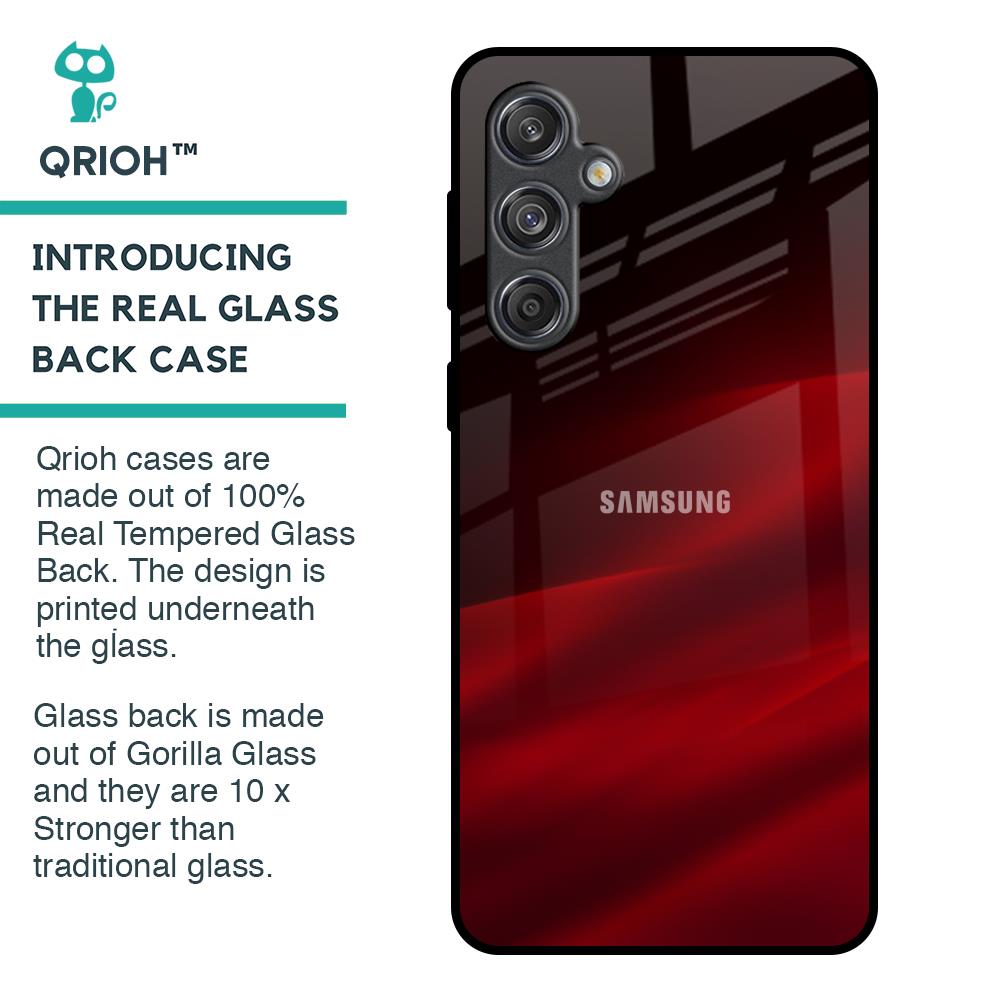 Bloody Rays Glass Case for Samsung Galaxy M55 5G
