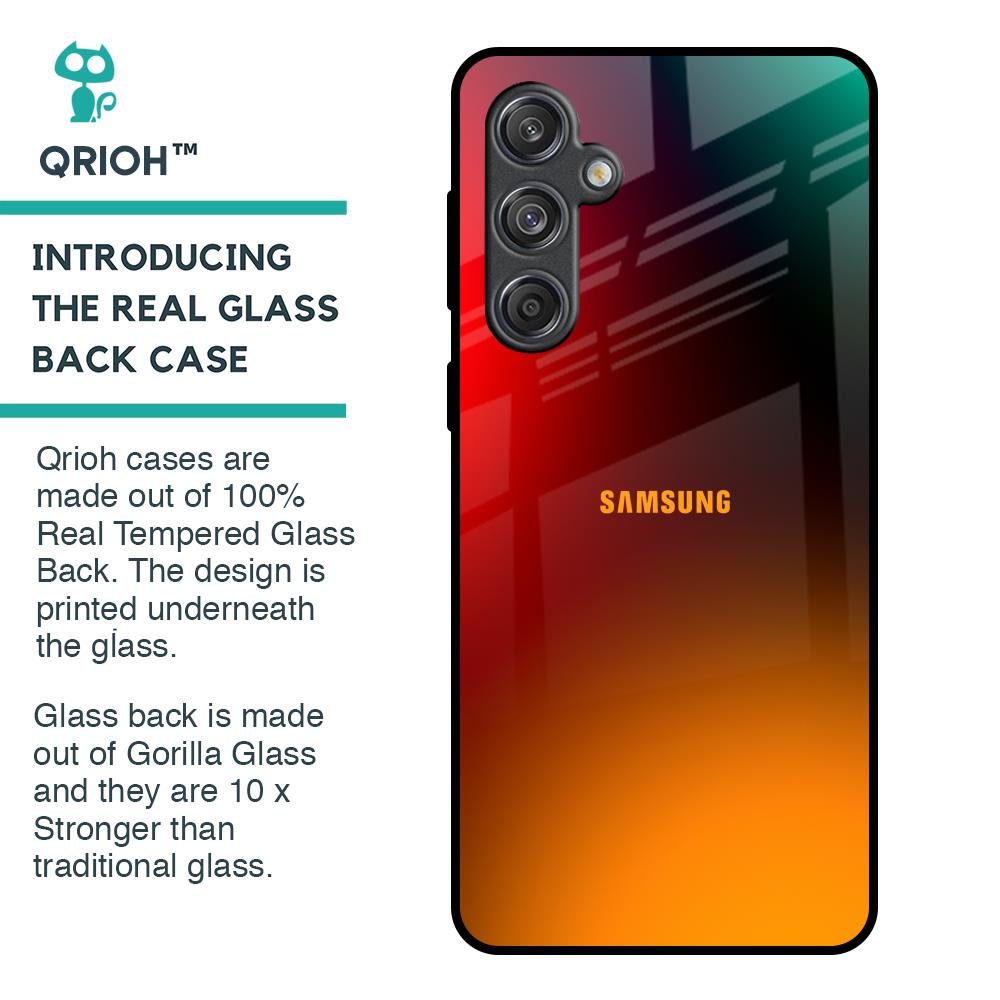 Mango Sink Glass Case for Samsung Galaxy M55 5G