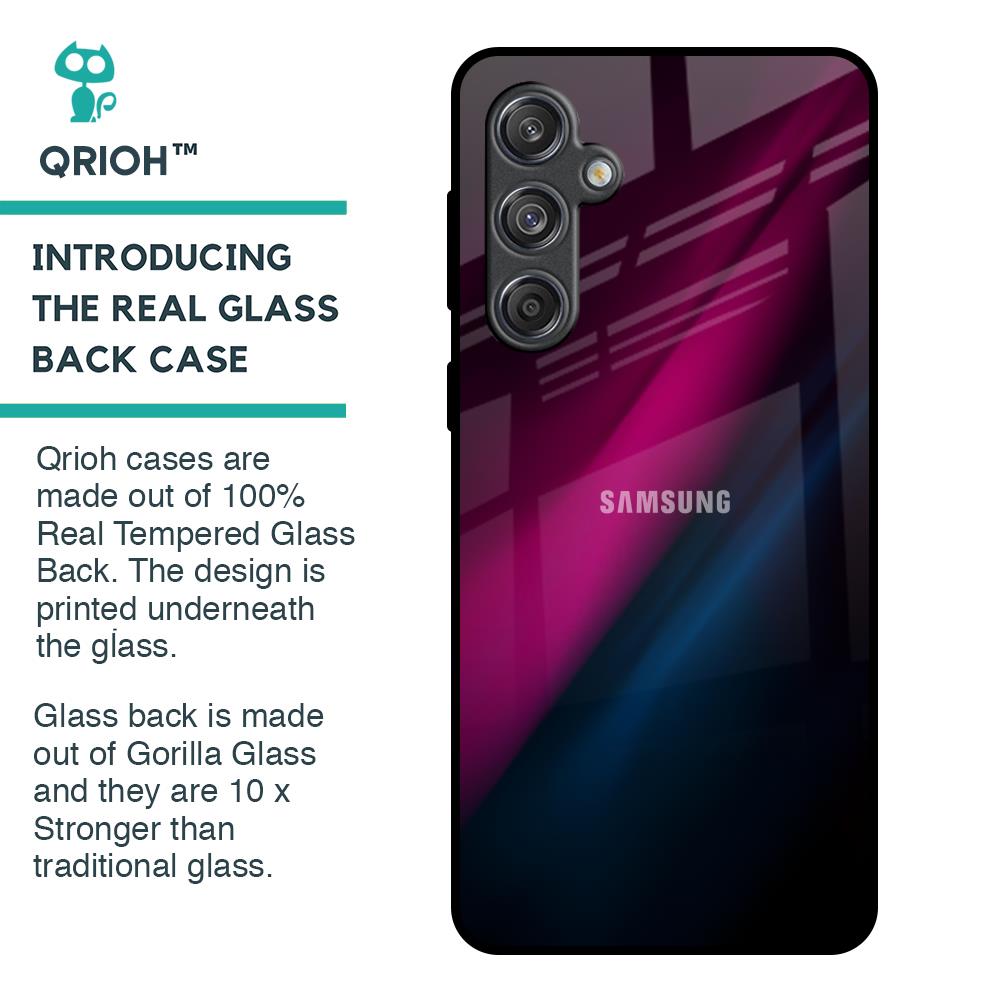 Speedy Motion Glass Case for Samsung Galaxy M55 5G