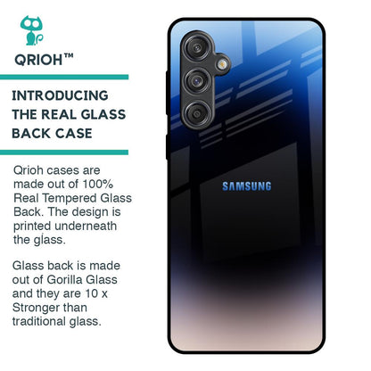 Evil Blue Glass Case for Samsung Galaxy M55 5G