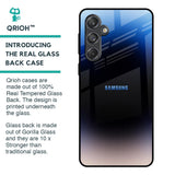 Evil Blue Glass Case for Samsung Galaxy M55 5G