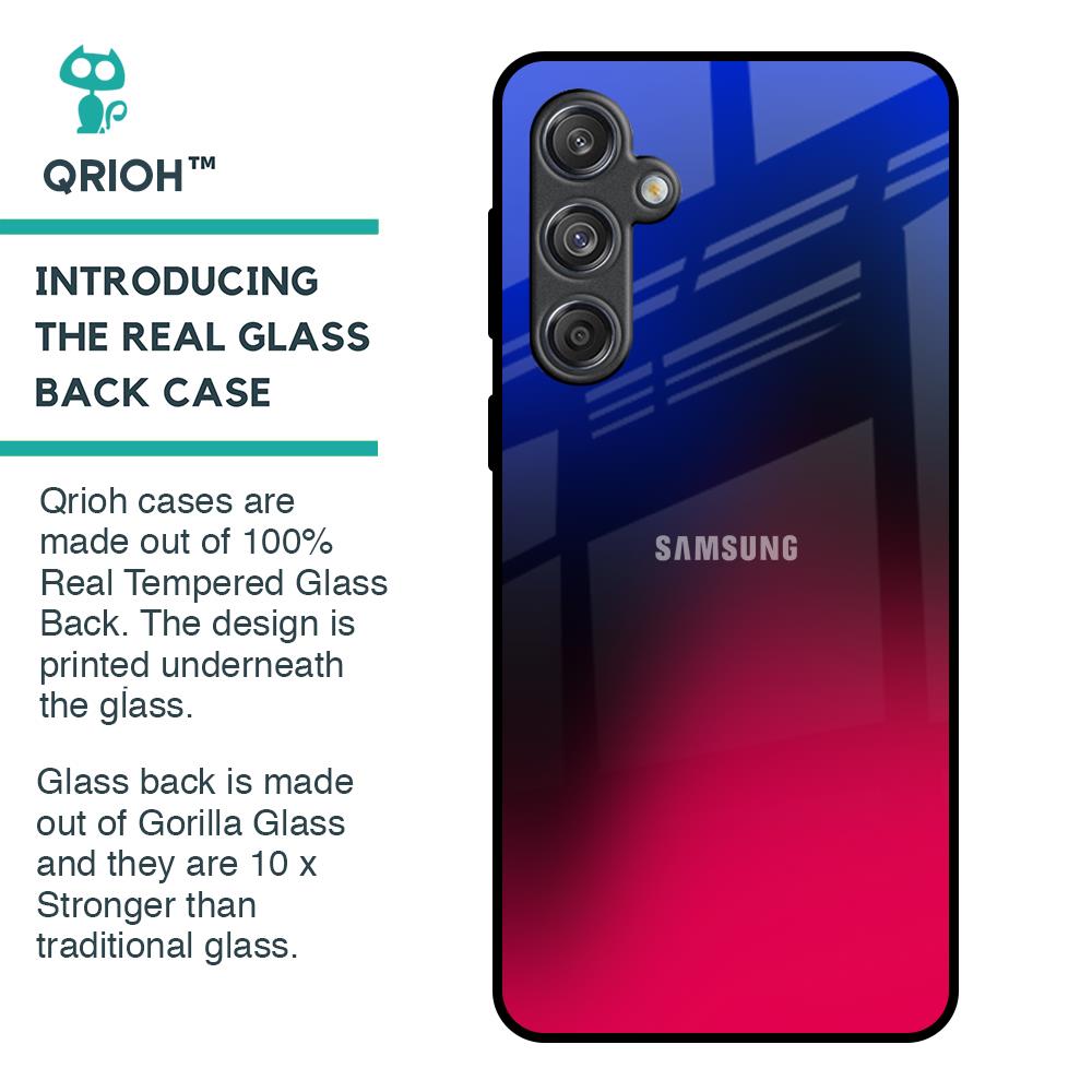 Mesmerizing Gradient Glass Case for Samsung Galaxy M55 5G