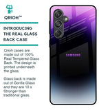 Purple Fusion Glass Case for Samsung Galaxy M55 5G
