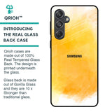 Rustic Orange Glass Case for Samsung Galaxy M55 5G