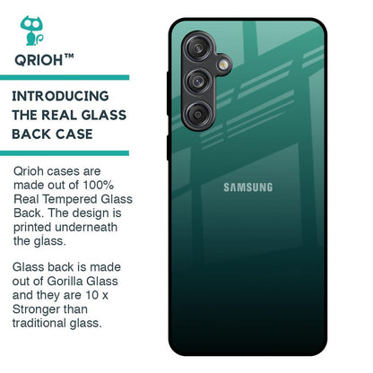 Palm Green Glass Case For Samsung Galaxy M55 5G