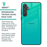 Cuba Blue Glass Case For Samsung Galaxy M55 5G