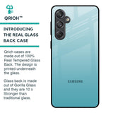 Arctic Blue Glass Case For Samsung Galaxy M55 5G