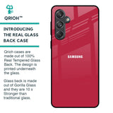 Solo Maroon Glass case for Samsung Galaxy M55 5G
