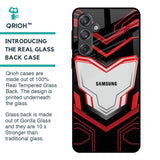 Quantum Suit Glass Case For Samsung Galaxy M55 5G