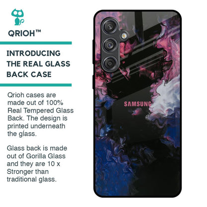 Smudge Brush Glass case for Samsung Galaxy M55 5G